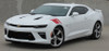front angle view 2016-2018 Chevy Camaro Fender Hash Mark Decal HASHMARK