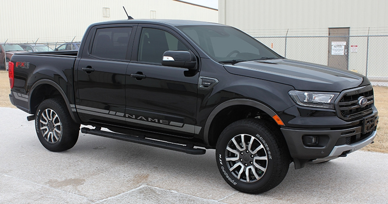 2019 2020 Ford  Ranger  Stripes RAPID ROCKER Vinyl Graphic  2019 2020 Ford  Ranger  Stripes RAPID ROCKER Vinyl Graphic