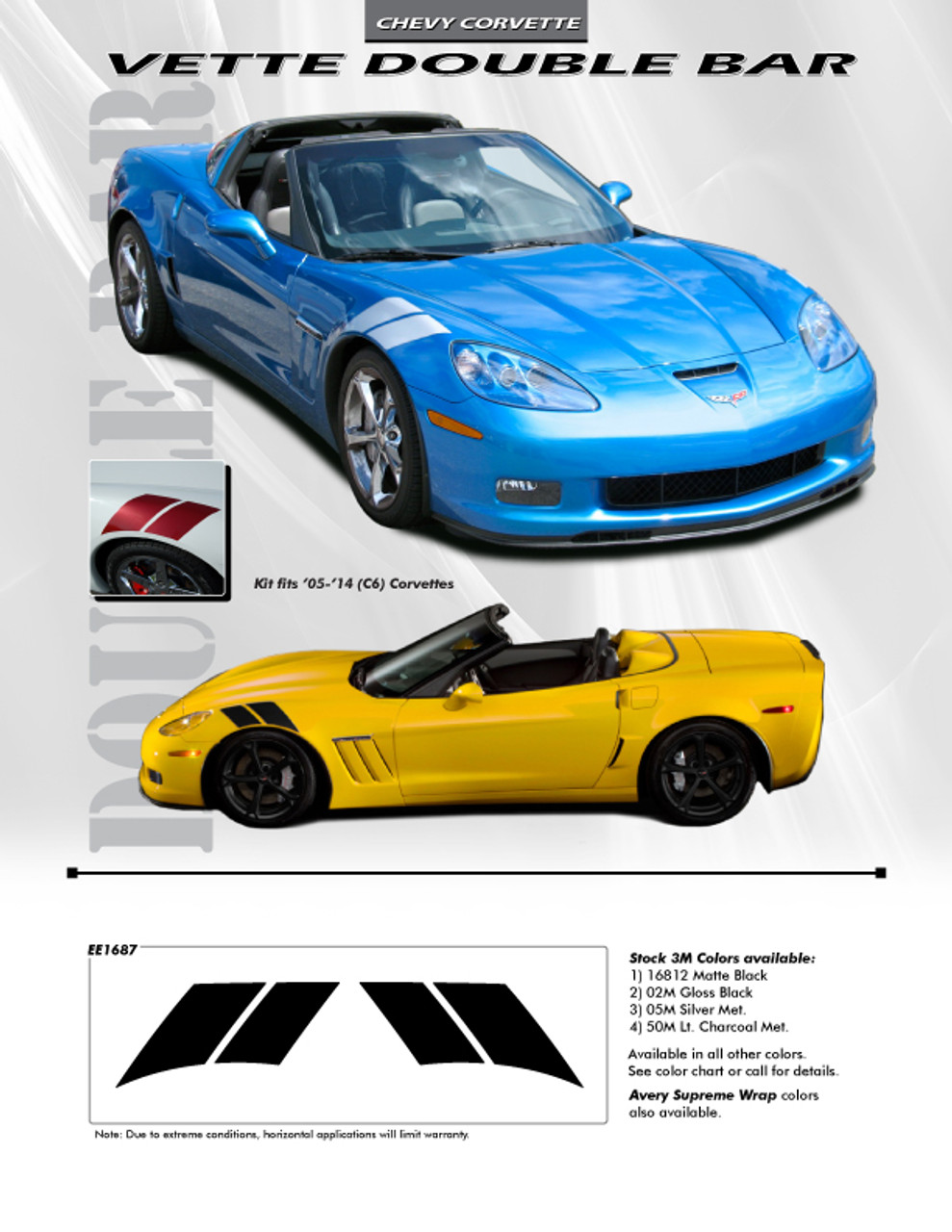 2011 Corvette Colors Chart