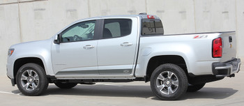 driver side of 2018 GMC Canyon Side Decals RAMPART 2015-2022 2023 2024