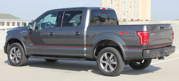 driver side of Ford 2018 F150 Stripe Package SIDELINE 2015-2020
