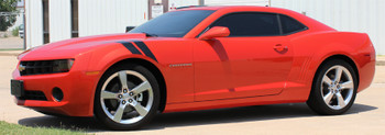 side view Chevy Camaro Fender Hashmark Decals 3M DOUBLE BAR 2009-2015 side view Chevy Camaro Fender Hashmark Decals 3M DOUBLE BAR 2009-2015