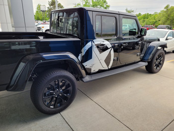 side angle of 2021 Jeep Gladiator Side Door Star Stripes LEGEND SIDE 2020-2024