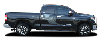 side of 2015-2021 Toyota Tundra Door Side Graphics AXIS SPORT