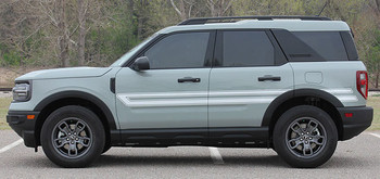 side of 2021 Ford Bronco Stripe Packages REVIVE SIDE Kits 2021-2024