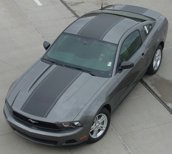 top front 2010 2011 2012 ford mustang pony center decals PONY CENTER