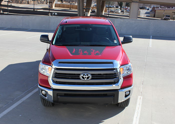 front SHREDDER TRD | Toyota Tundra Custom Graphic stripes 2014-2018