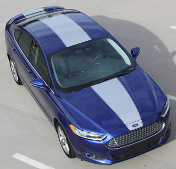 2014 Ford Fusion Center Wide Stripes OVERVIEW RALLY 2013-2018