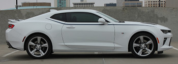 profile view of Chevy Camaro Side Upper Decal Kit 3M PIKE 2016-2017-2018