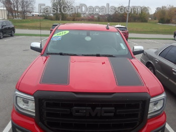 front of red GMC Sierra Rally Package SIERRA RALLY 2014 2015 2016 2017 2018