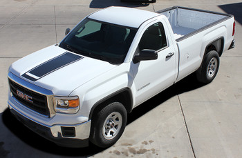 front angle of GMC Sierra Center Racing Decals MIDWAY 2014 2015 2016 2017 2018 front angle of GMC Sierra Center Racing Decals MIDWAY 2014 2015 2016 2017 2018