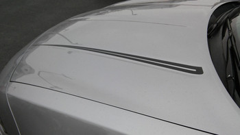 hood of 2015 Dodge Charger Stripe Graphics RIVE 2015 -2022 2023 2024