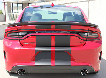 rear view of Scat Pack Stripes N CHARGE RALLY 2015-2020 2021 2022 2023 2024