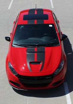 top front Dodge Dart Stripes SPRINT RALLY GT 2013 2014 2015 2016