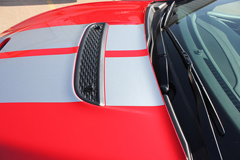 hood close upDodge Dart Rally GT Stripes DART RALLY GT 2013 2014 2015 2016