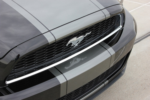 close up of Center Racing Stripe for Ford Mustang VENOM KIT 2013-2014