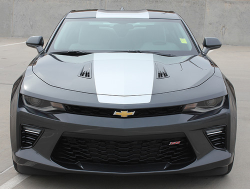 front 2017 Camaro Center Stripes OVERDRIVE 2016 2017 2018 | FCD