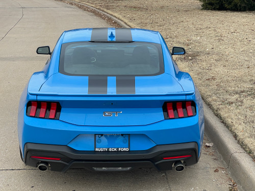 rear of Racing Stripes for 2024 Ford GT Mustang PREMIUM GT RALLY