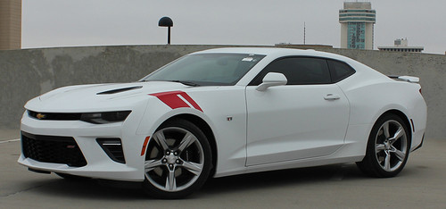 profile view Chevy Camaro Fender HASH MARKS Decals 2016 2017 2018