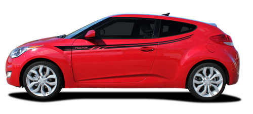 side of Hyundai Veloster Graphics RUSH 2011-2015 2016 2017 2018
