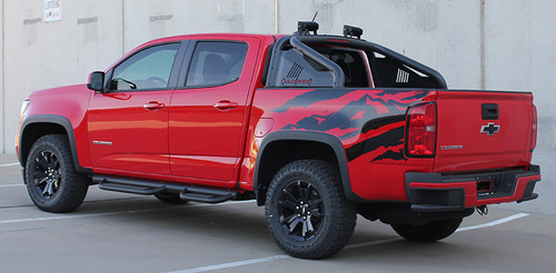driver side 2023 GMC Canyon Rear Mountain Graphics ANTERO 2015-2024