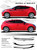 flyer 2018 Hyundai Veloster Decals RUSH 2011-2015 2016 2017 2018