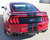 rear angle of red 2018 Ford Mustang GT Decals STAGE RALLY 2018-2021