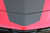 close view of 2019 Camaro Hood Vinyl Decals SHOCK HOOD Stripe 2019-2023