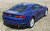 rear angle of blue 2019-2023 Camaro Racing Stripes REV SPORT PIN Graphics Kit