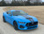 passenger side angle of GT Stripes for 2024 Ford Mustang PREMIUM GT RALLY REDLINE