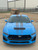 front closer view of 2024 Ford Mustang GT Racing Stripes PREMIUM GT RALLY FADED