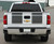 rear view Chevy Silverado Rally Stripes 1500 RALLY  STRIPES 2014-2015