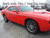 front angle of orange 2019 Dodge Challenger SXT Side  Stripes SXT Decals 2011-2026