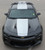 front high view 2017 Chevy Camaro Wide Center Stripes OVERDRIVE 2016-2018