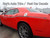 rear of orange 2018 Dodge Challenger Body Stripes SXT SIDE KIT 2011-2026