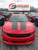 front view of RECHARGE COMBO 15 Dodge Charger Hood Decals and Side Stripe Decals 2015-2024
