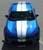 front of blue 2018 Camaro Rally Stripes TURBO RALLY 2016 2017 2018