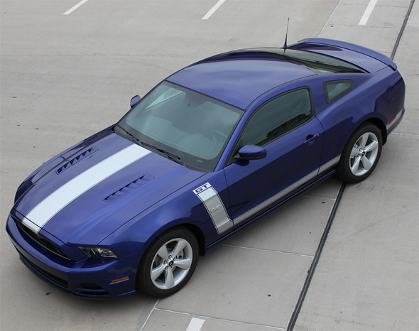 front Center Hood and Side Stripes for Mustang PRIME 2 2013-2014