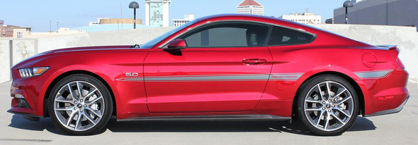 profile 2017 Ford Mustang Mid Body Stripe Decals LANCE 2015-2018