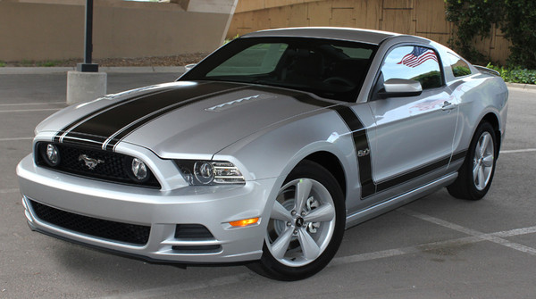 front Side and Hood Stripes for Ford Mustang PRIME 1 2013-2014