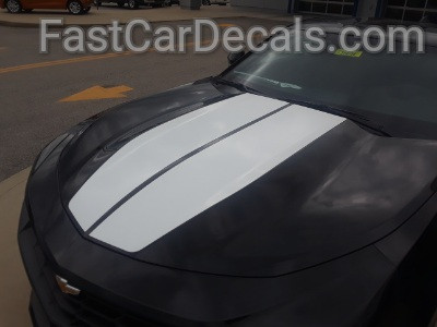 front of Racing Stripes Camaro REV SPORT Package 2019-2023