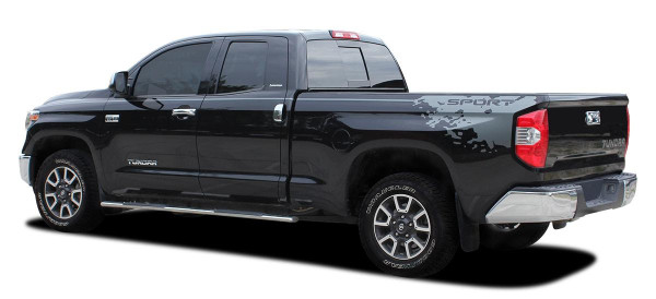 side of NEW! 2015-2021 Toyota Tundra Side Stripes BURST