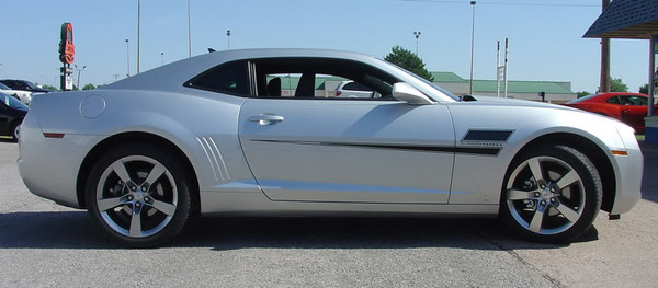 profile view SHAKEDOWN | 2009-2015 Chevy Camaro Vinyl Graphics side stripe