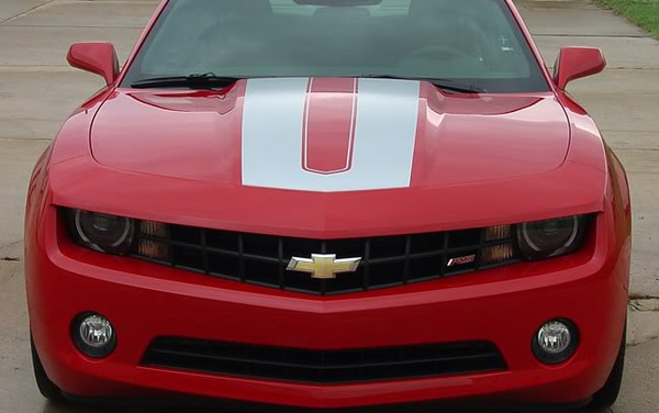front 2014 Chevy Camaro Center Vinyl Graphics ENERGY 2009-2015