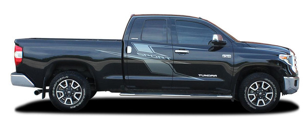 side of 2015-2021 Toyota Tundra Door Side Graphics AXIS SPORT