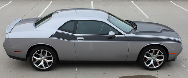 profile of 2018 Dodge Challenger T/A Decals PURSUIT 2011-2023 2024