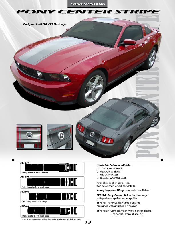 2010 2011 2012 Ford Mustang Pony Center Decals PONY CENTER pony-center-stripe-ford-mustang.jpg