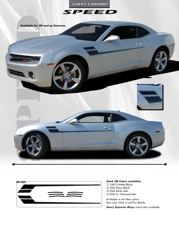 2010-2015 Chevy Camaro Mid Body Line Rally Stripes SPEED speed-stripes-chevy-camaro.jpg