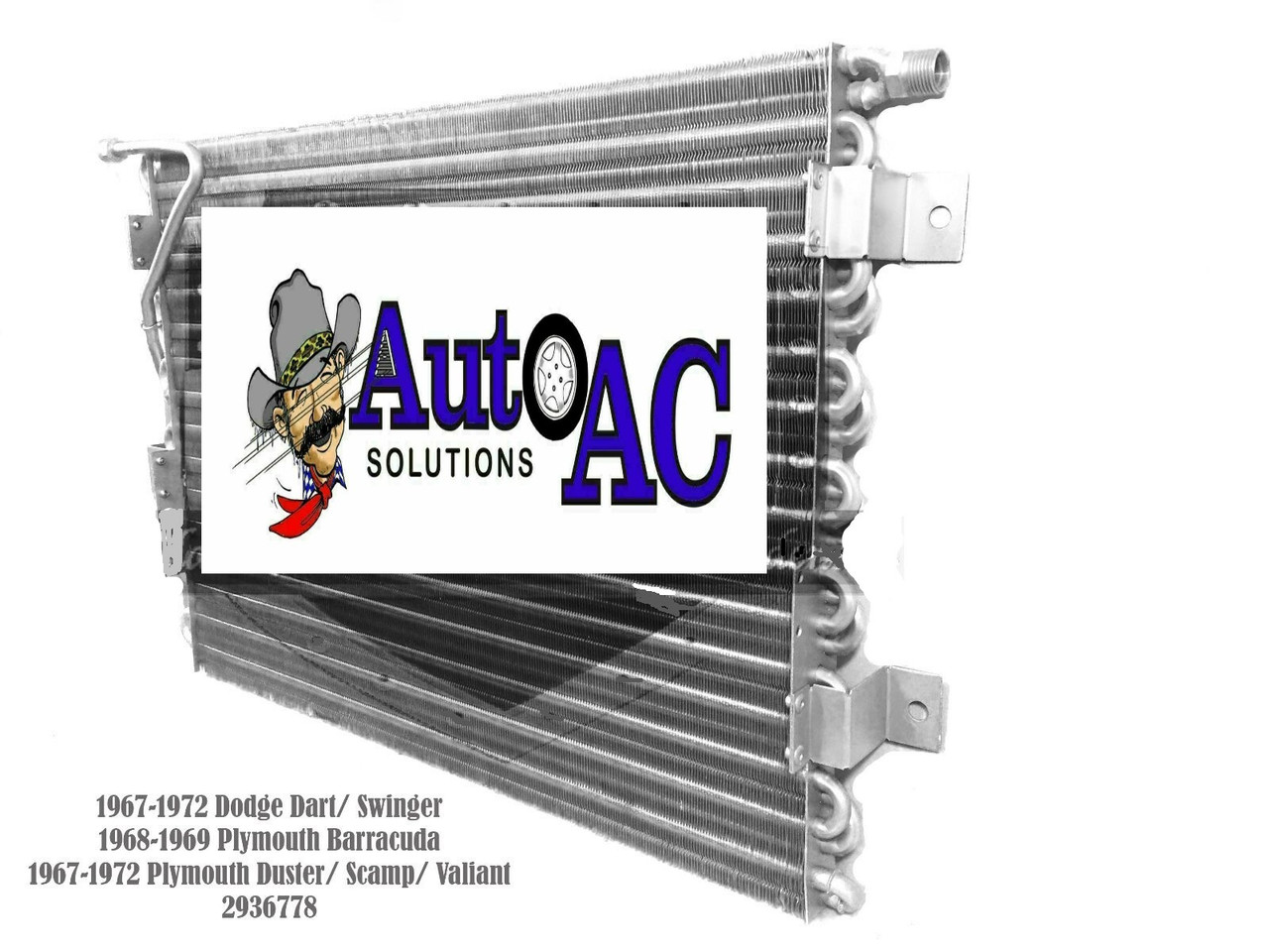 1967 1968 1969 1970 1971 1972 Dodge Dart AC Condenser OEM High ...