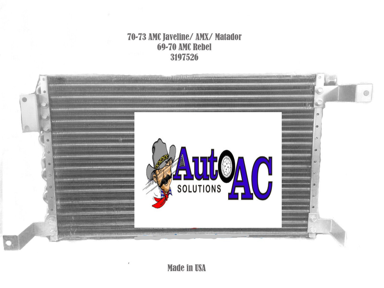 1969 1970 1971 1972 1973 AMC AMX, Javeline, Rebel, Matador A C